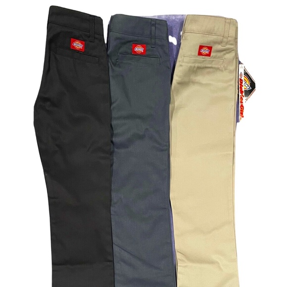 Dickies Girl Stretch Juniors Blk Gray 